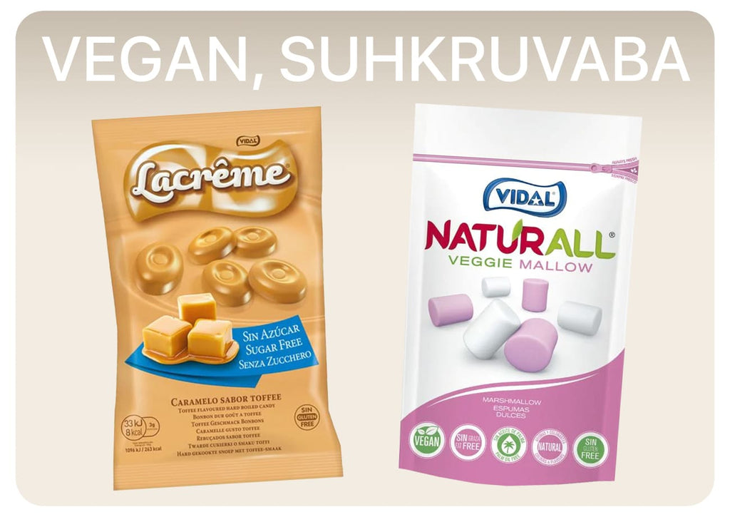 Vegan ja suhkruvabad tooted